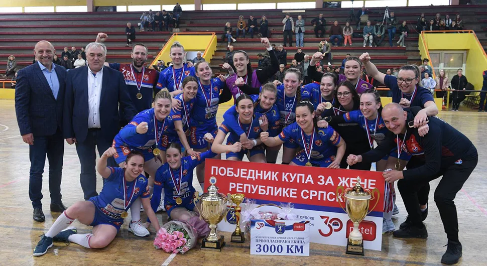 ŽRK Borac odbranio trofej Kupa Srpske
