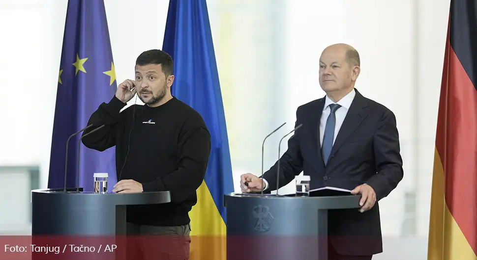 Шолц обавијестио Зеленског о Путиновим порукама