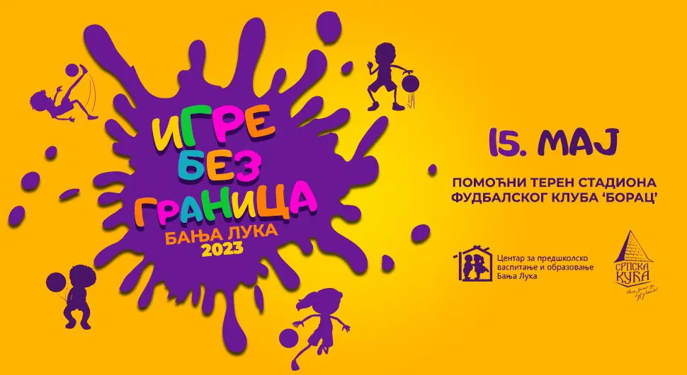Manifestacija  ‘Igre bez granica’  se odgađa zbog loših vremeskih prilika
