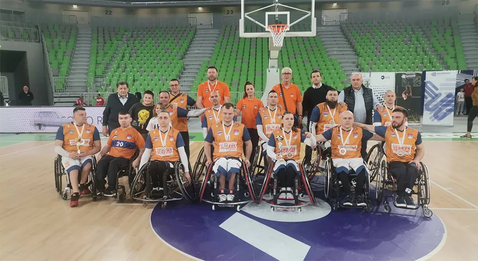 Košarka u kolicima NLB liga: KKI Vrbas bez pehara, Štimac MVP