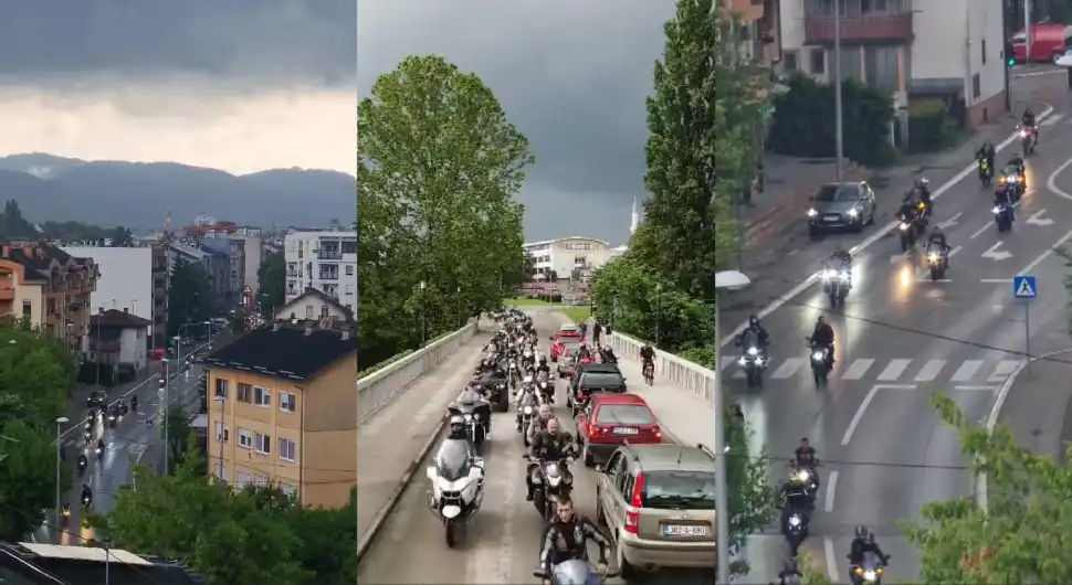 Defile bajkera banjalučkim ulicama