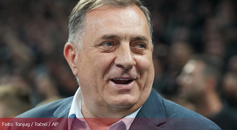 Milorad Dodik bodri Partizan protiv Real Madrida