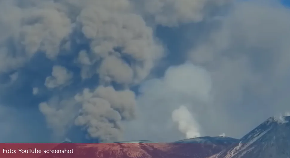 Erupcija Etne, zatvoren aerodrom u Kataniji