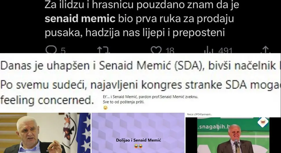 Gore društvene mreže nakon hapšenja Memića: "Više SDA ima članova u zatvoru nego na slobodi"