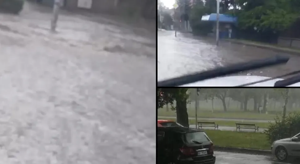 Obilna kiša izazvala nove poplave, ulice pod vodom