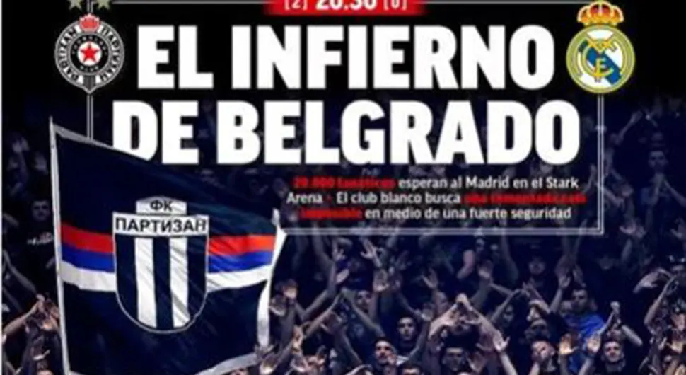 Drhte ruke Špancima! U Beogradu nas čeka "Inferno"