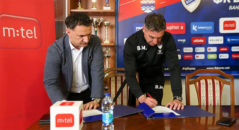 Marinović ostaje na klupi Borca