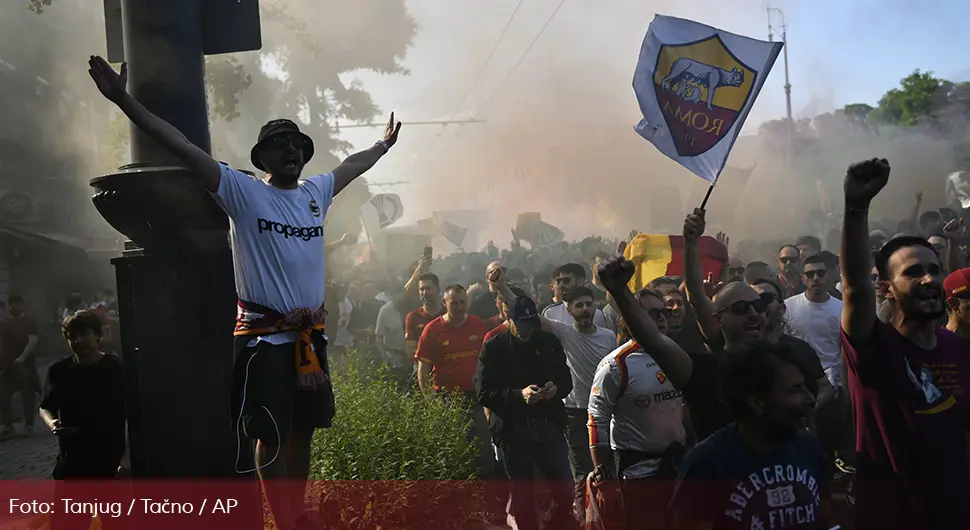 Uhapšeno devet osoba nakon tuče navijača pred početak finala Lige Evrope