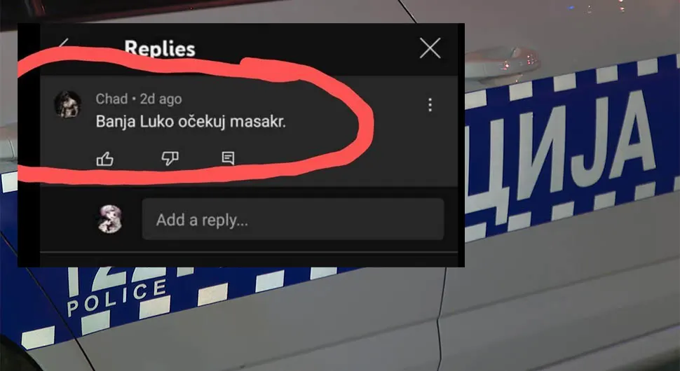 "Banjaluko očekuj masakr" - Identifikovan maloljetnik, otac saslušan