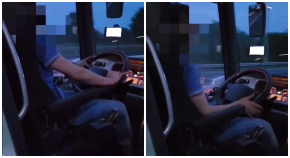 "Je li on to drogiran?" Širi se jeziv snimak vozača autobusa koji ledi krv u žilama