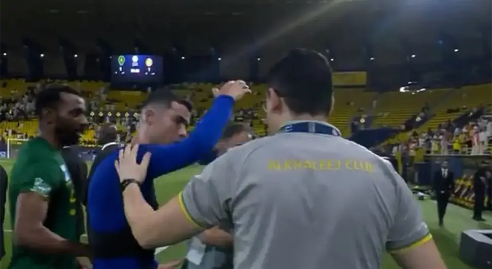 Ronaldo može selfi? Portugalac burno reagovao