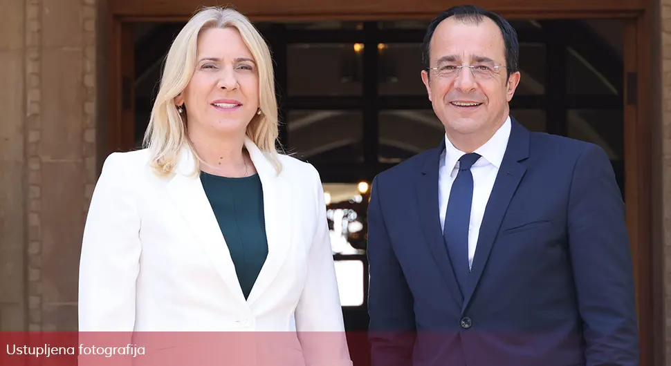 Cvijanovićeva se sastala s predsjednikom Kipra