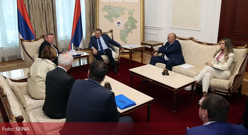 Dodik razgovara sa delegacijom kompanije SHP "Celeks"