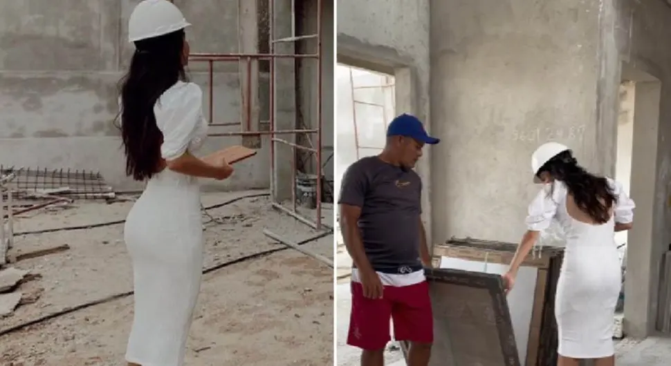 Kada se Duda pojavi na gradilištu svi zanijeme - Ljepota ove arhitektice obilazi svijet (VIDEO)