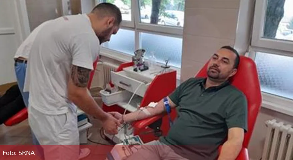 Krv dobrovoljno dalo sveštenstvo, odazvao se i gradonačelnik Doboja