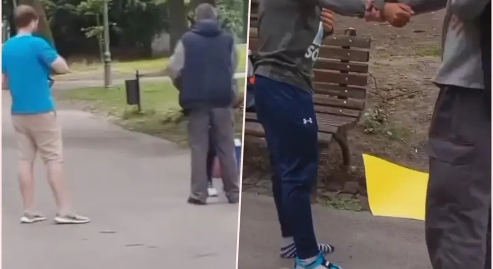 Skandalozna scena: Muškarac napao djecu dok su prodavala sok, mališane vukao i udarao