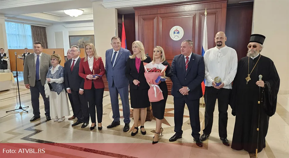 Povodom Dana Rusije uručene nagrade: Među dobitnicima i Dodik