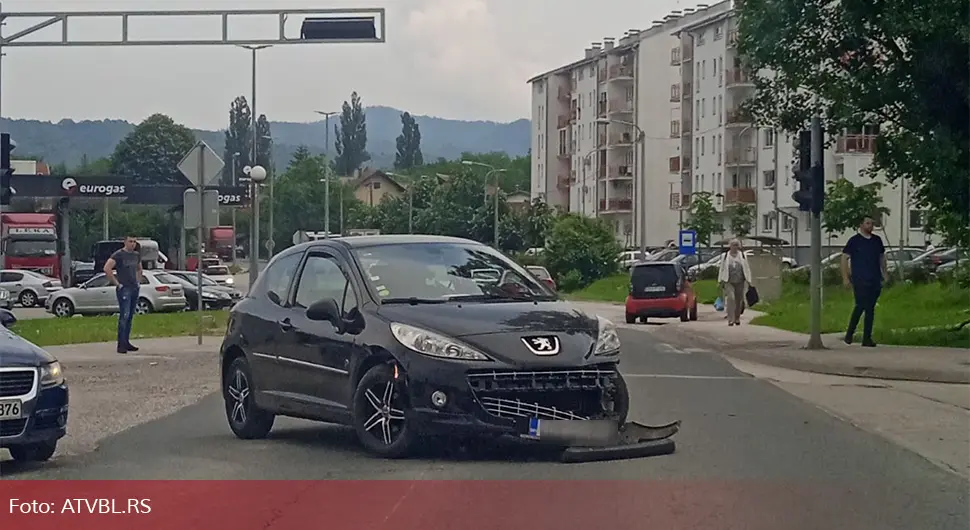 Sudar dva vozila u Banjaluci