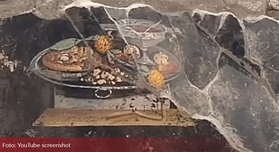 U Pompeji pronađena slika koja prikazuje preteču pice