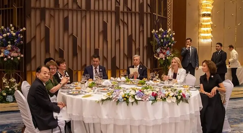Cvijanovićeva na svečanom ručku koji je upriličio predsjednik Kazahstana