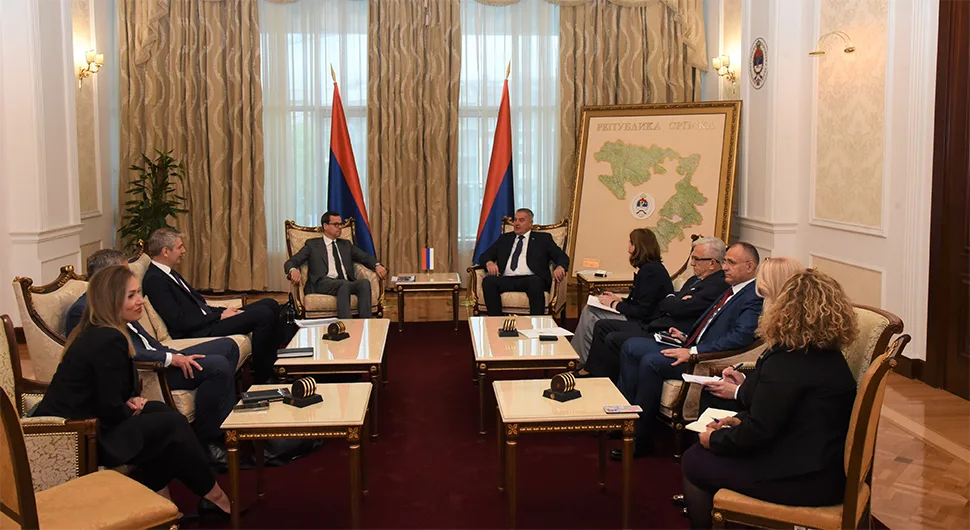 Višković sa predstavnicima kompanije "Vansi": Pokazali spremnost za saradnju sa Srpskom