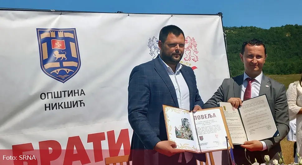 Potpisana Povelja o bratimljenju Trebinja i Nikšića
