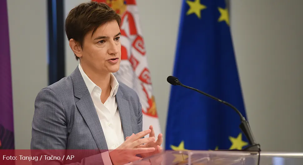 Брнабић: Влада са Вучевићем на челу наставиће да води Србију побједничким путем