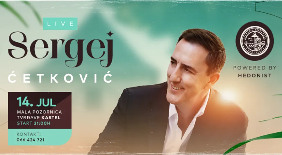 Spektakularna noć: Koncert Sergeja Ćetkovića