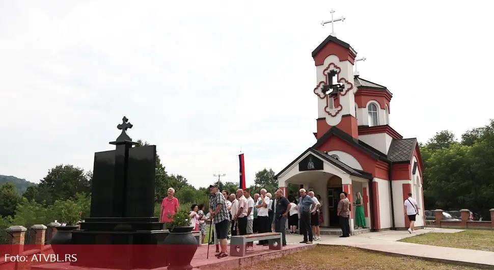 Podignuto spomen-obilježje za srpske borce u selu Dolac