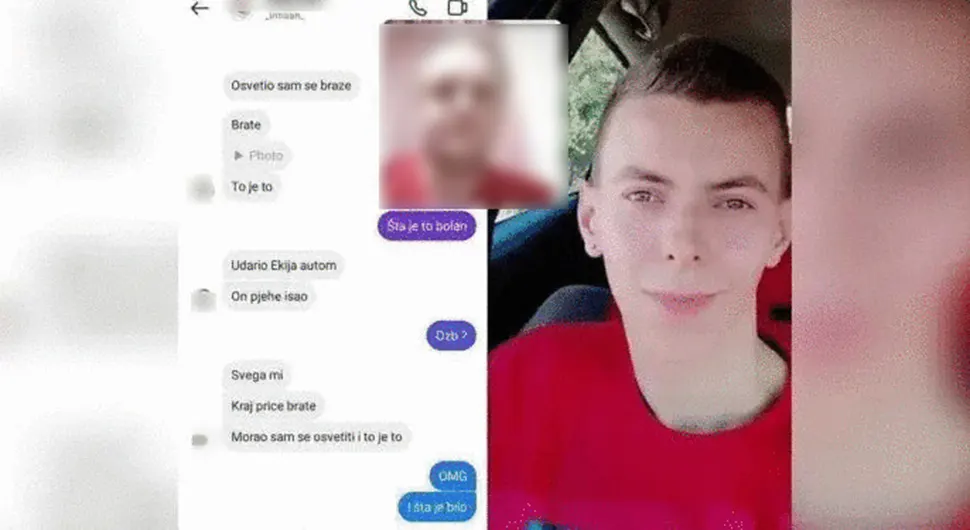 "Osvetio sam se brate, udario sam Ekija" - Preminuo mladić kojeg je pokosio automobil