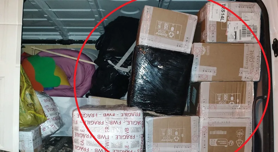 U polovnom namještaju švercali skupocjena vina