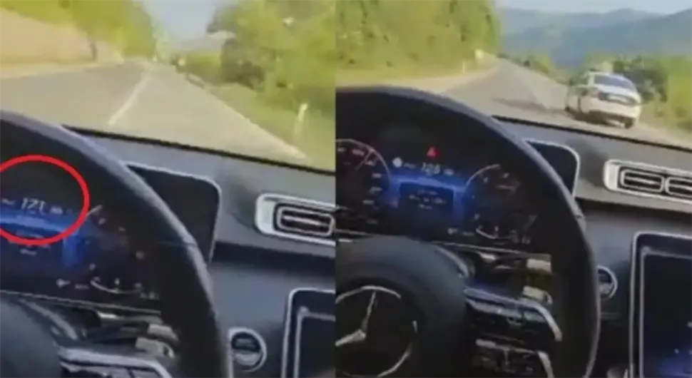 Bahati vozač se "pohvalio" snimkom divlje vožnje na putu od Jablanice do Mostara