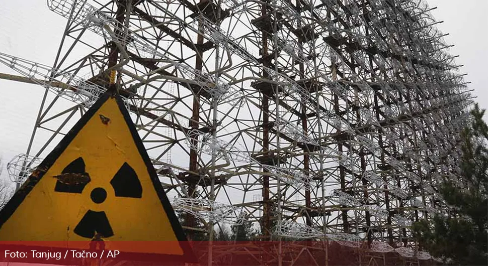 Повишен ниво радијације због пожара близу Чернобиља