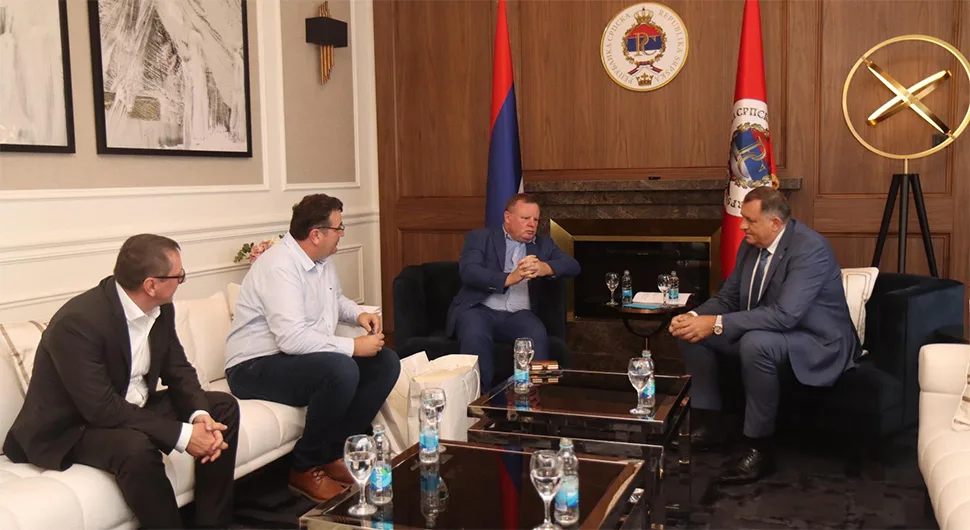 Dodik sa delegacijom "Celeksa”: Spremnost za svaku vrstu pomoći