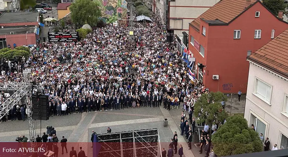 Prijedor: Više od 12.000 građana prisustvuje obilježavanju Dana sjećanja na stradale i prognane u "Oluji“