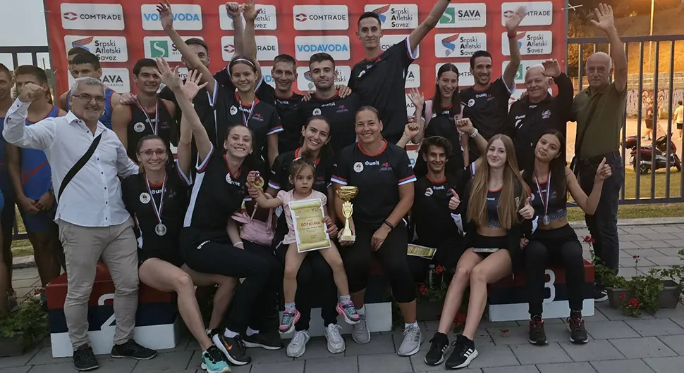 Репрезентација Српскe прва на Свесрпском атлетском купу