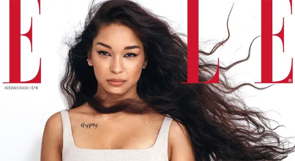 Млада Ромкиња на насловници Ела