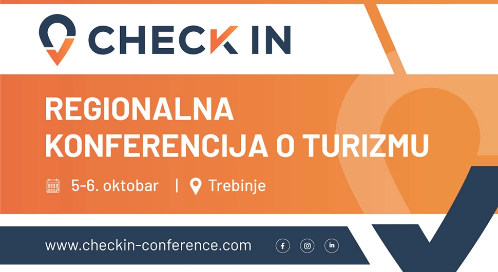 Прва "CHECK IN" конференција о туризму - Само 6 дана до великог догађаја!