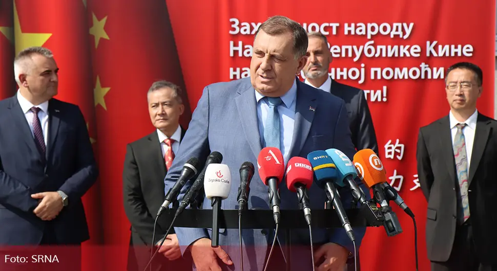 Dodik: Kina dokazani prijatelj Srpske
