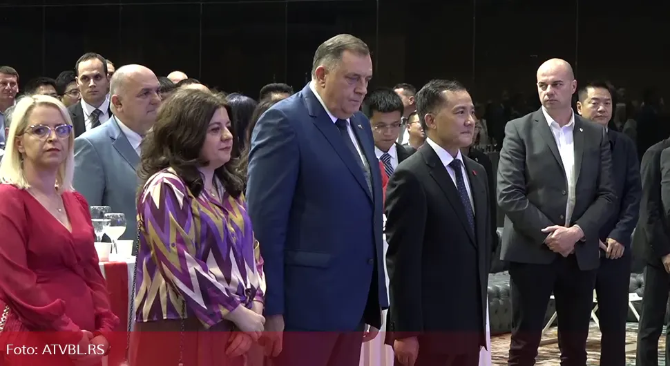 Додик на свечаном пријему поводом 74 године од оснивања Кине