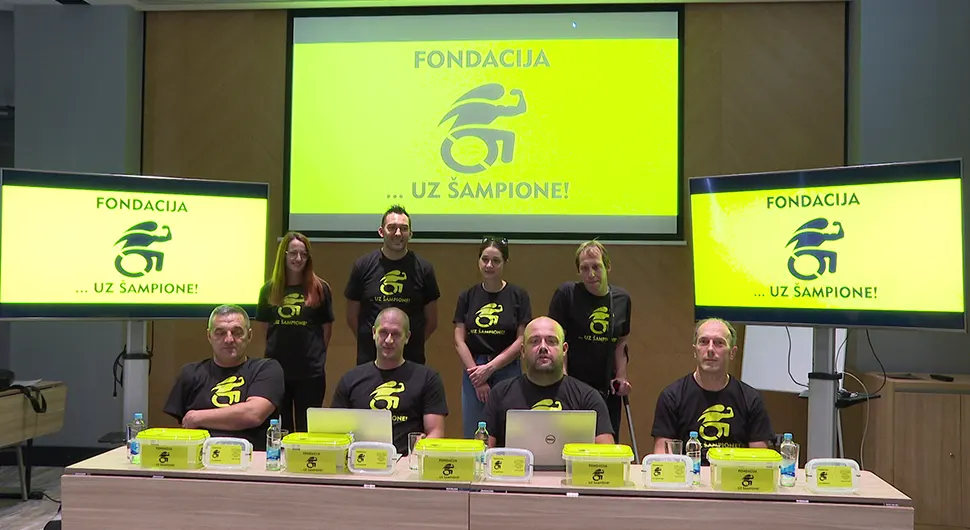"Уз шампионе" фондација која се бави подршком спортистима са инвалидитетом