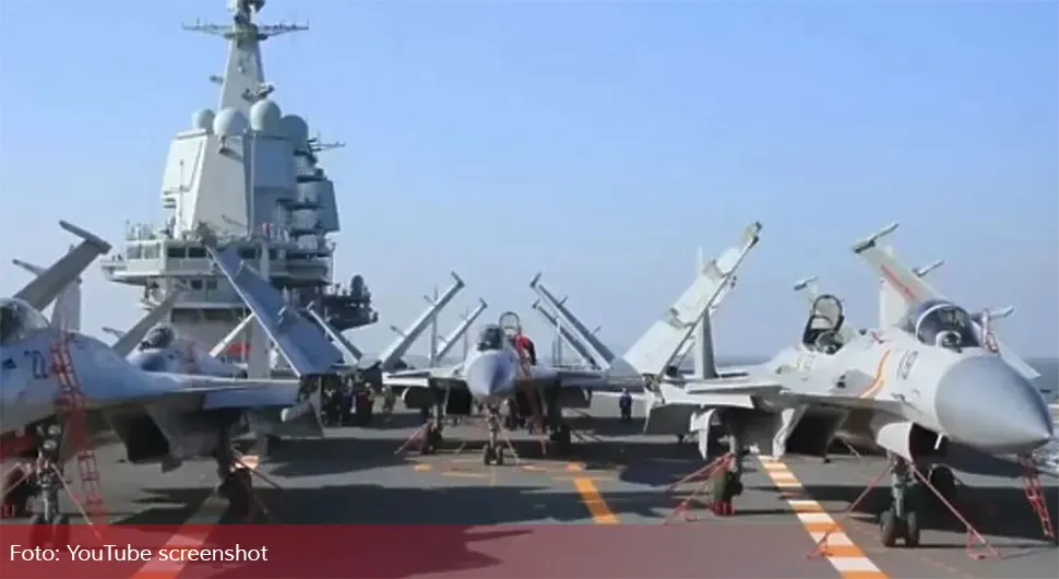 Jedan od najvećih kineskih ratnih brodova uz pomoć vojnih aviona prošao blizu voda Tajvana