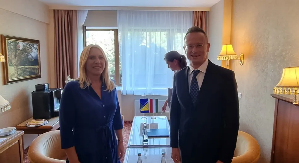 Цвијановићева данас са Сијартом у Будимпешти