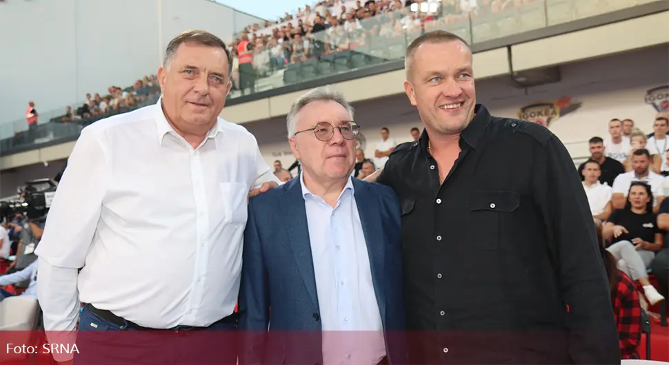 Finalni meč Partizana i CSKA prate i Dodik i Kalabuhov: Beograđani pred osvajanjem turnira