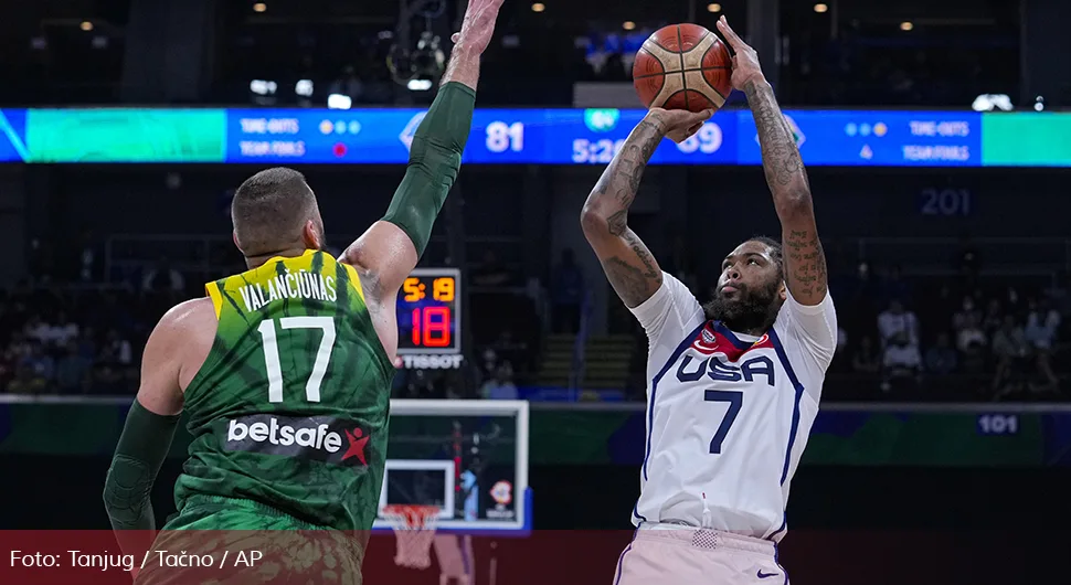 Senzacionalna Litvanija savladala SAD i zakazala okršaj sa Srbijom: Evo kada je utakmica