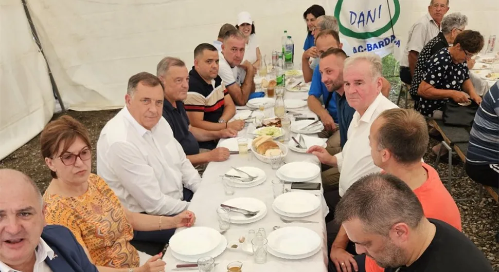 Dodik na "Gastrofestu“ u Bardači