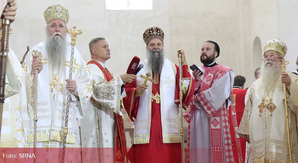 Патријарх у Мостару: Нема већег благослова него када се светиње зидају и обнављају