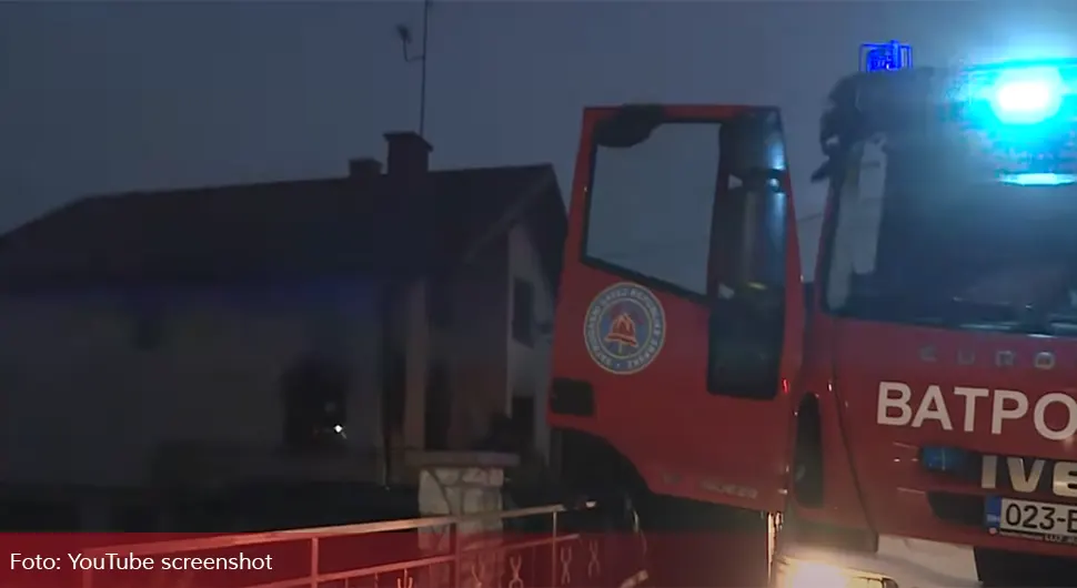 Izgorio sprat kuće u Prnjavoru