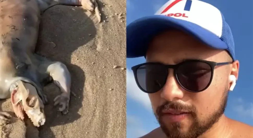 Снимио нешто бизарно на плажи: Људи нагађају шта је у питању