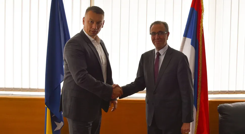 Nešić se sastao sa ambasadorom Egipta u BiH